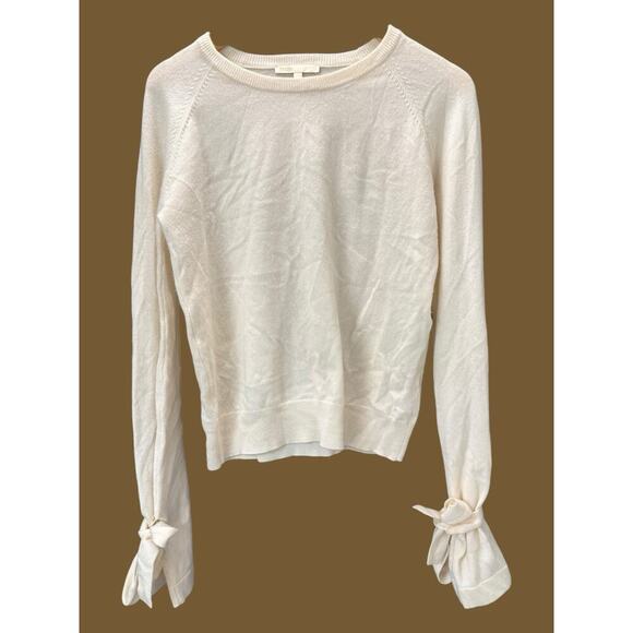 Maje Women Mory Tie-Cuff Wool Cashmere Blend Sweater Size 1 Small - Picture 2 of 5